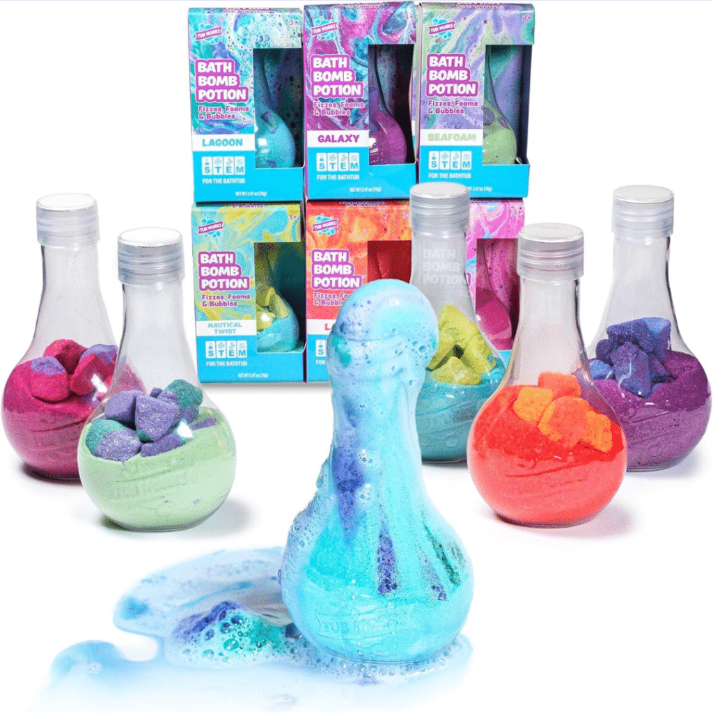 A view of Tub Works Kids Bath Bomb Potion