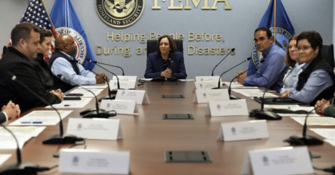 FEMA has faced criticism and praise during Helene