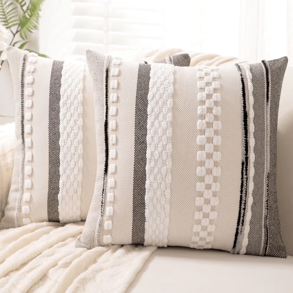A view of Boho Throw Pillow Covers