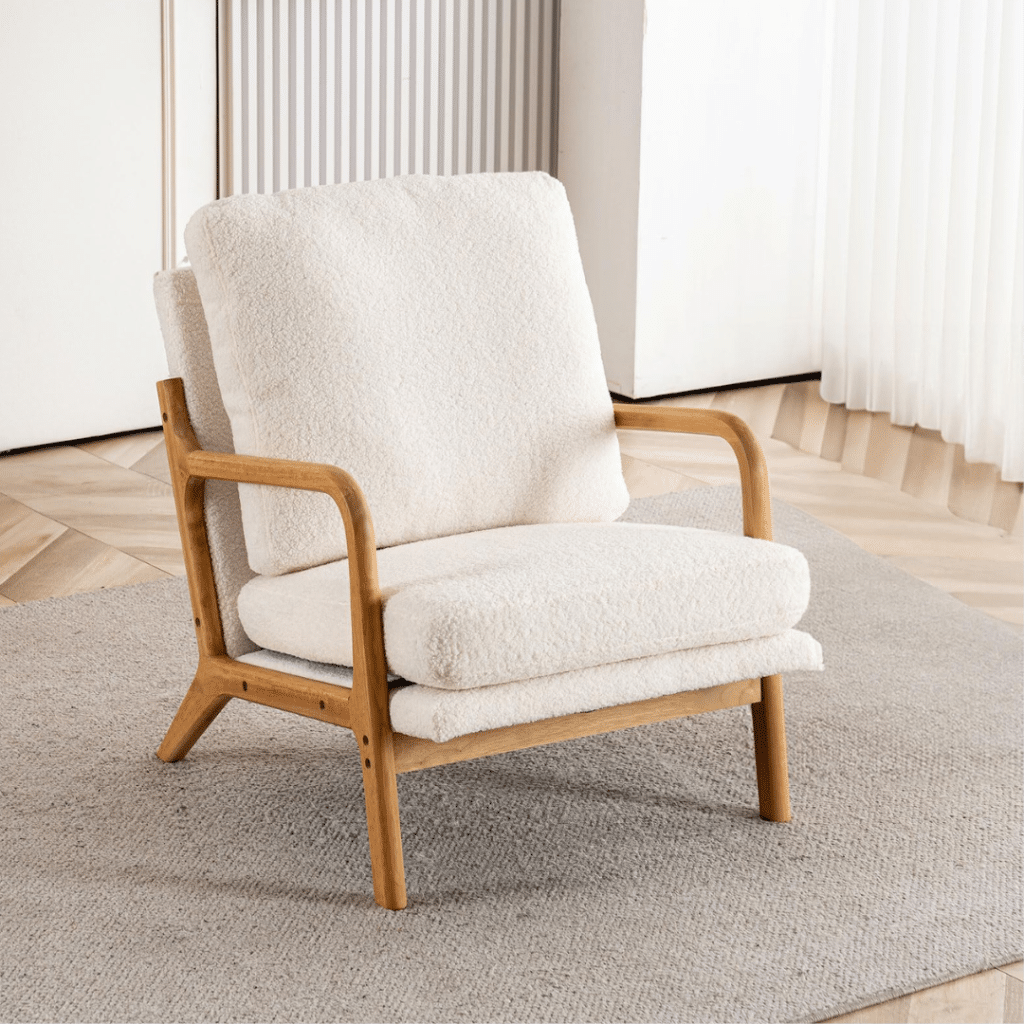 A view of Miscoos New Cozy Sherpa Accent Chair