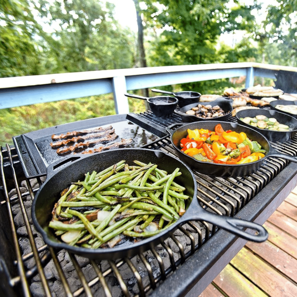 Lodge L OG Cast Iron Round Griddle