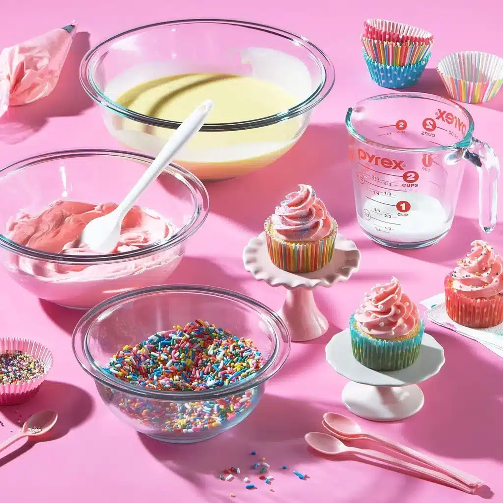 Pyrex Glass PC Mixing Bowl Set jpg