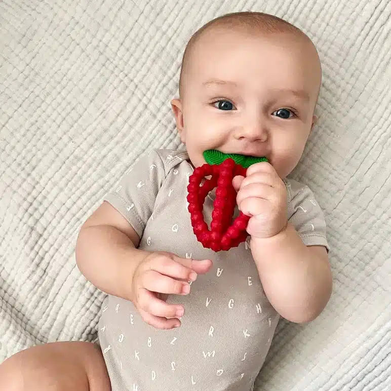 RaZbaby Pack Silicone Berrybumps Teether​