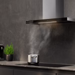 range hood in a kitchen