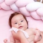 Hygiene Young Mom Wiping The Baby Skin Body And