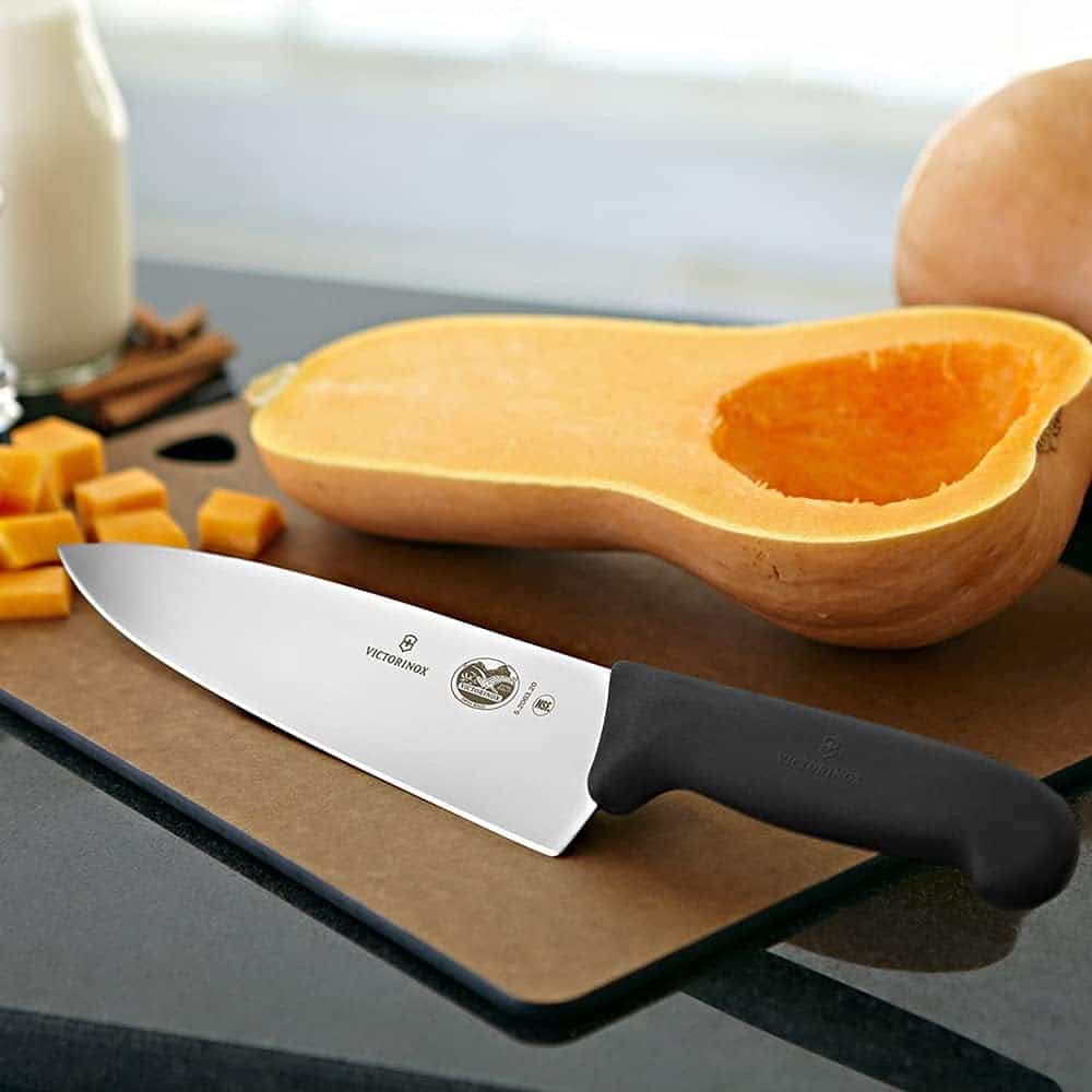 Victorinox Swiss Army X Fibrox Chef s Knife Black in