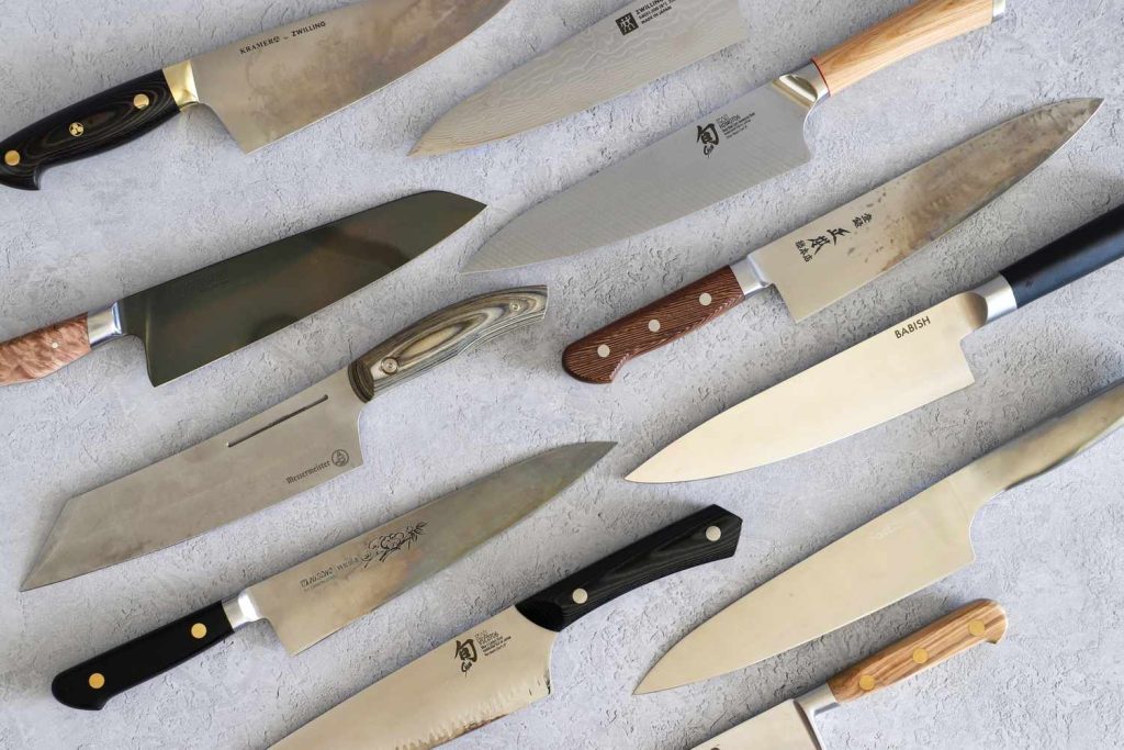 different ypes f knives