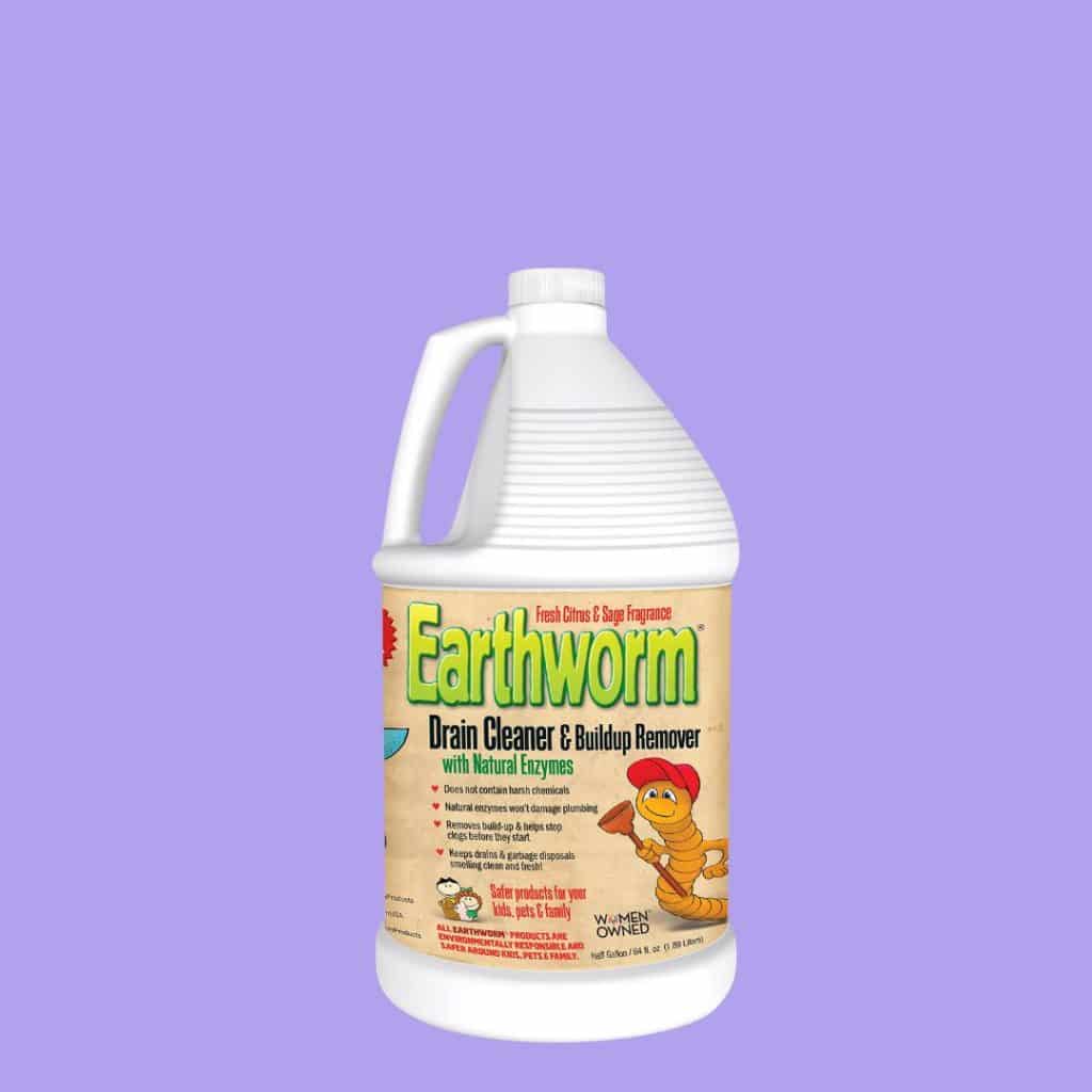 A view of Earthworm Drain Cleaner
