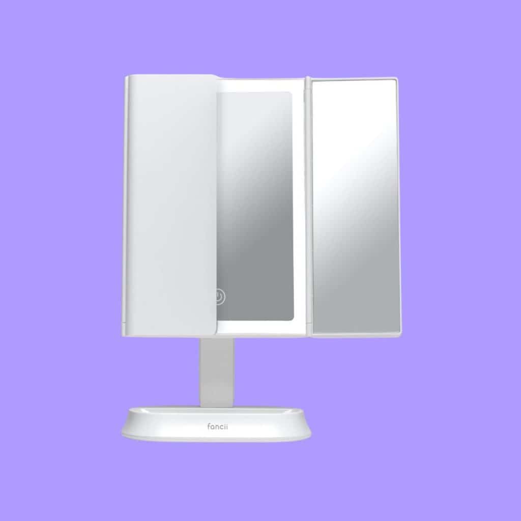 A view of Fancii Zora LED Lighted Vanity Mirror