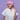 A view of a woman wearing a shower cap