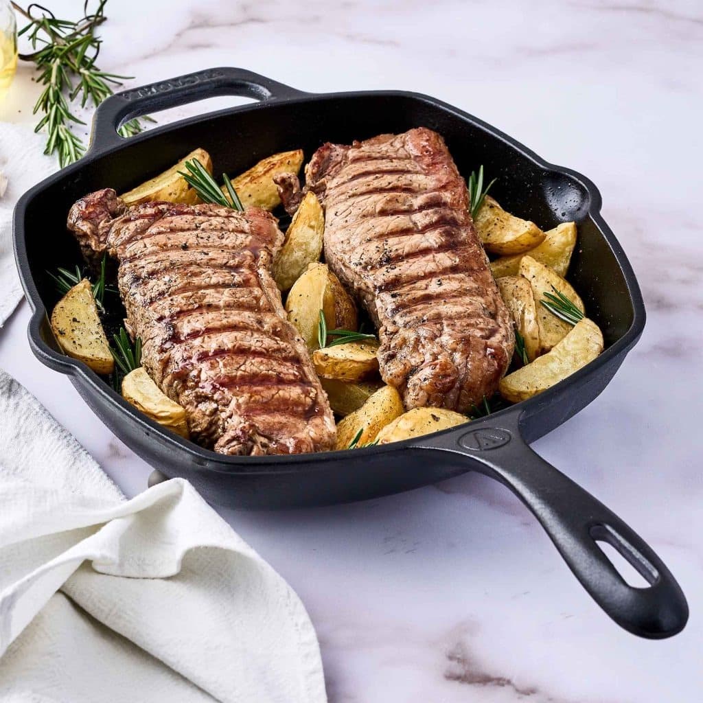 Victoria Cast Iron Grill Pan