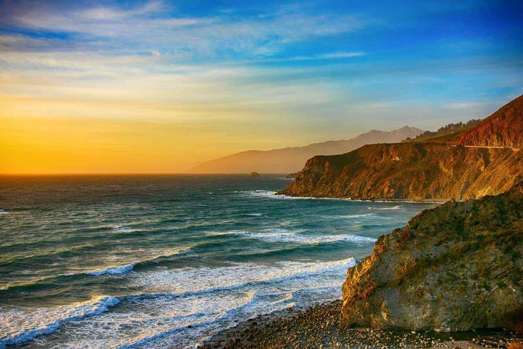 beach in california west coast