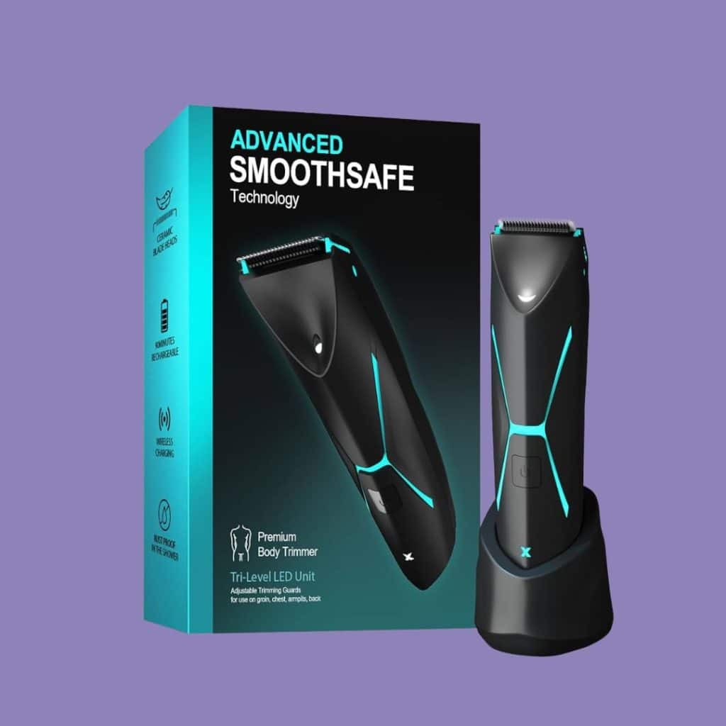 A view of BRIGHTMAN Electric Body Hair Trimmer for Men