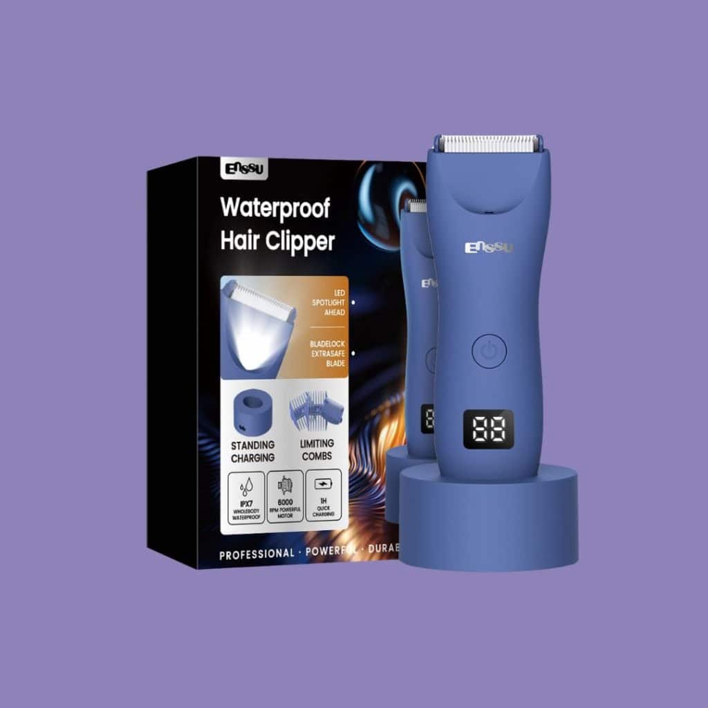 A view of ENSSU Body Hair Trimmer for Men