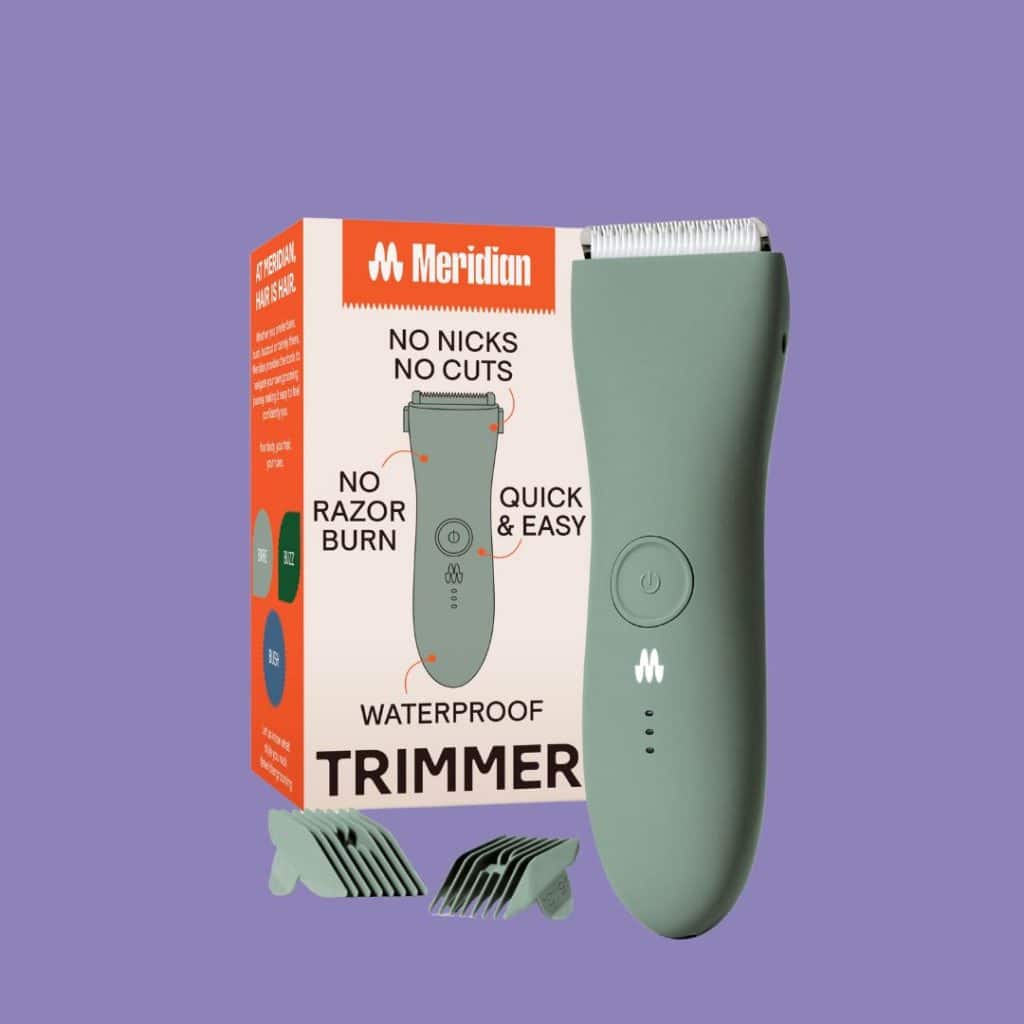 A view of MERIDIAN Body Hair Trimmer for Men Sage