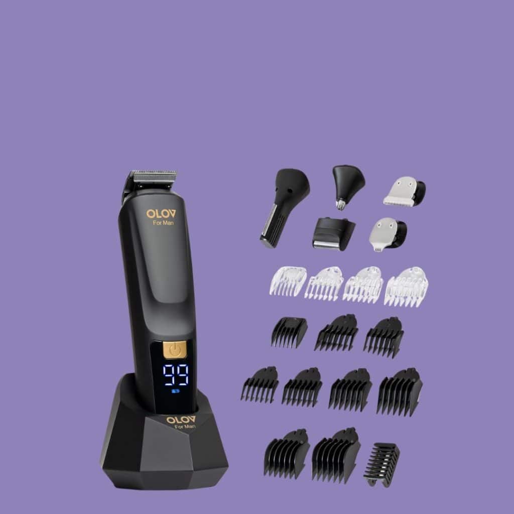 A view of OLOV Electric Body Hair Trimmer