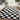 KICMOR Black and White Checkered Fluffy Area Rug