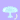 🍄 FANHAO Light Blue Mushroom Lamp