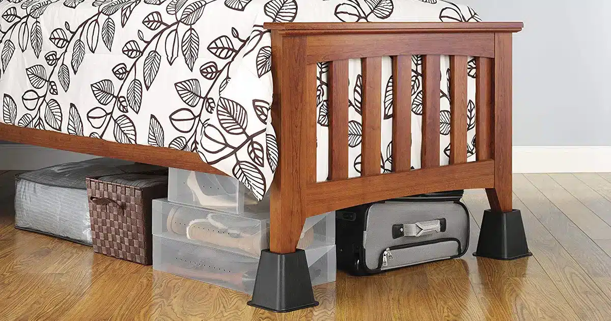 Are Bed Risers Safe Pros Cons Best Picks for Every Bed Type