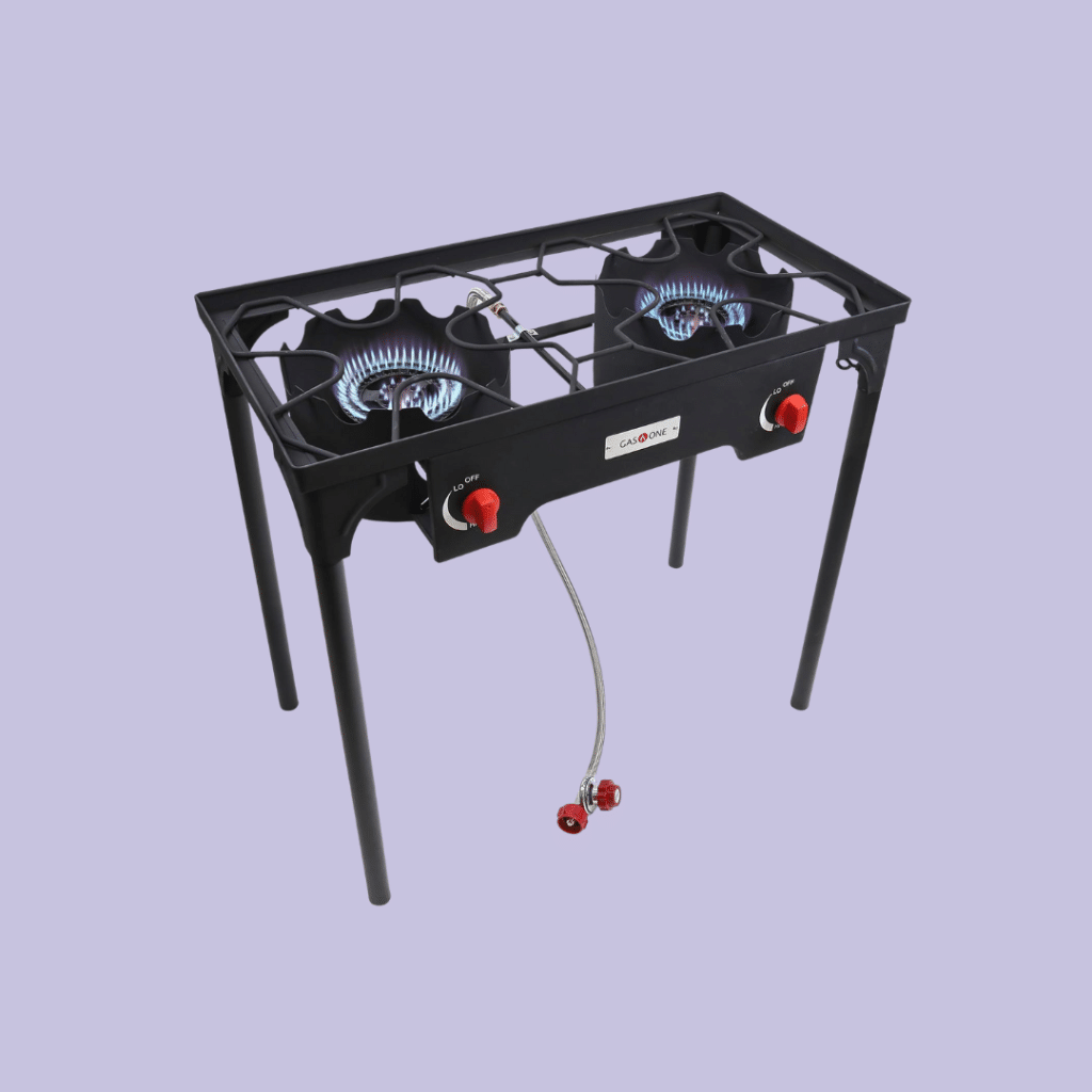 Gas One Propane Double Burner Camp Stove