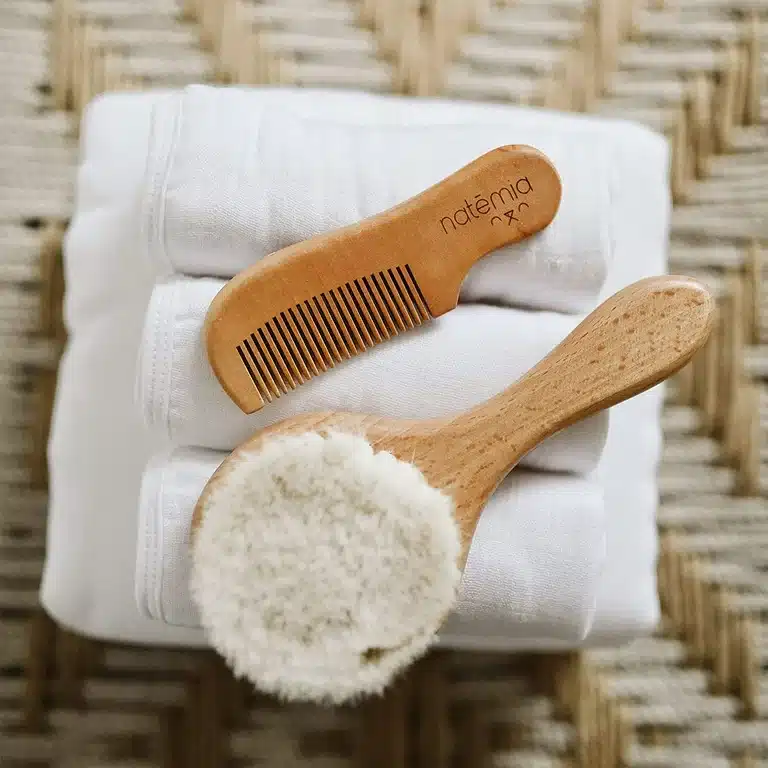 Natemia Soft Bristle Baby Hair Brush