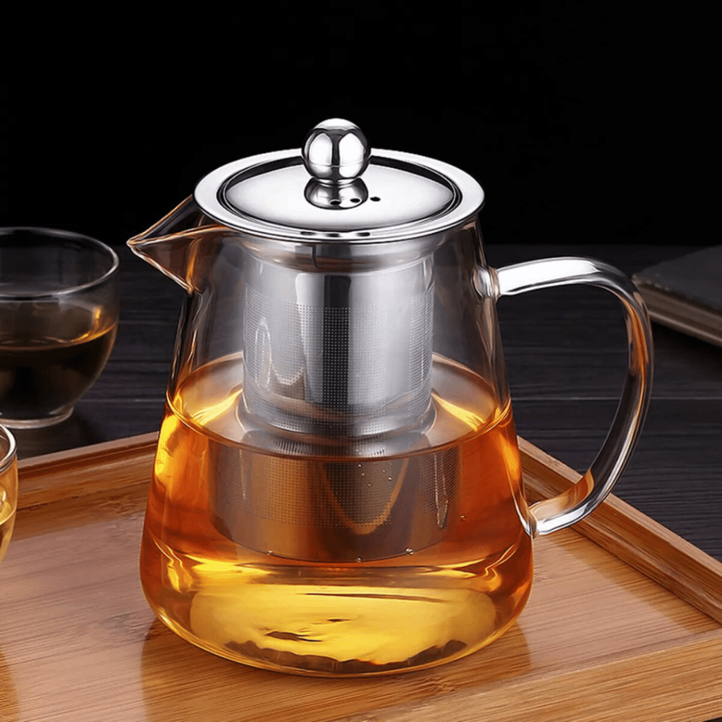 Newraturner Mini Glass Teapot