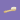 molylove baby hair brush isolated on a purple background