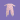 Little Me Clothes for Baby Girls isolated on a purple background