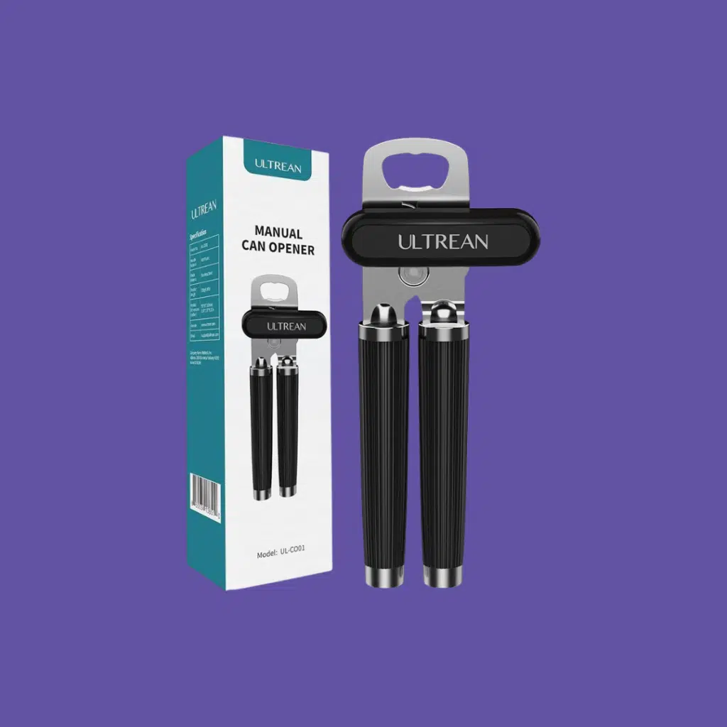 Ultrean Manual Can Bottle Opener