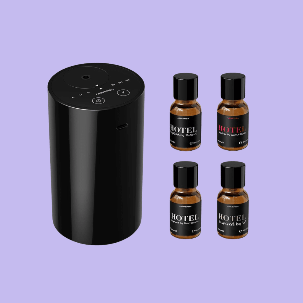 Airversa Waterless Essential Oil Diffuser Starter Kit