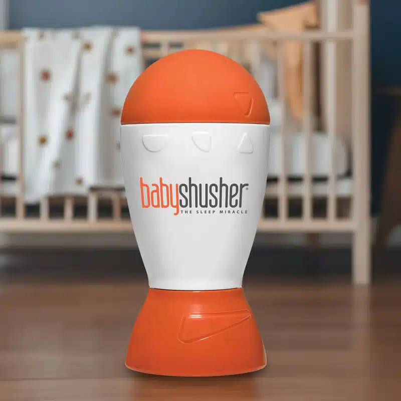 Baby Shusher Sleep Miracle Soother placed on a surface