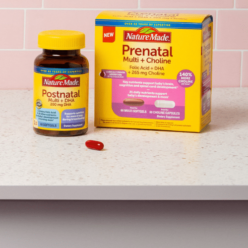 Nature Made Postnatal and prenatal Multi Vitamin Softgels